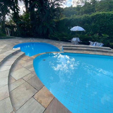 Apto. No Terreo Enseada Ubatuba Com Piscina P/ 5 Pessoas Kültér fotó