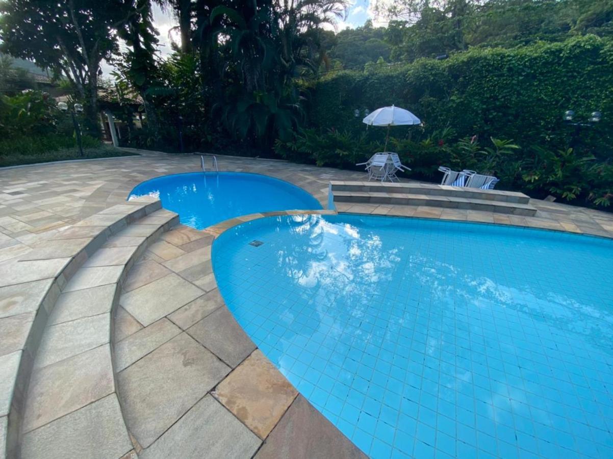 Apto. No Terreo Enseada Ubatuba Com Piscina P/ 5 Pessoas Kültér fotó